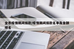 全市疫情期间捐款/疫情期间捐款名单及金额排名