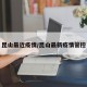昆山最近疫情/昆山最新疫情管控